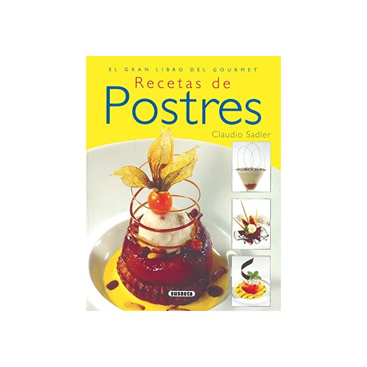 RECETAS DE POSTRES - SADLER,CLAUDIO.